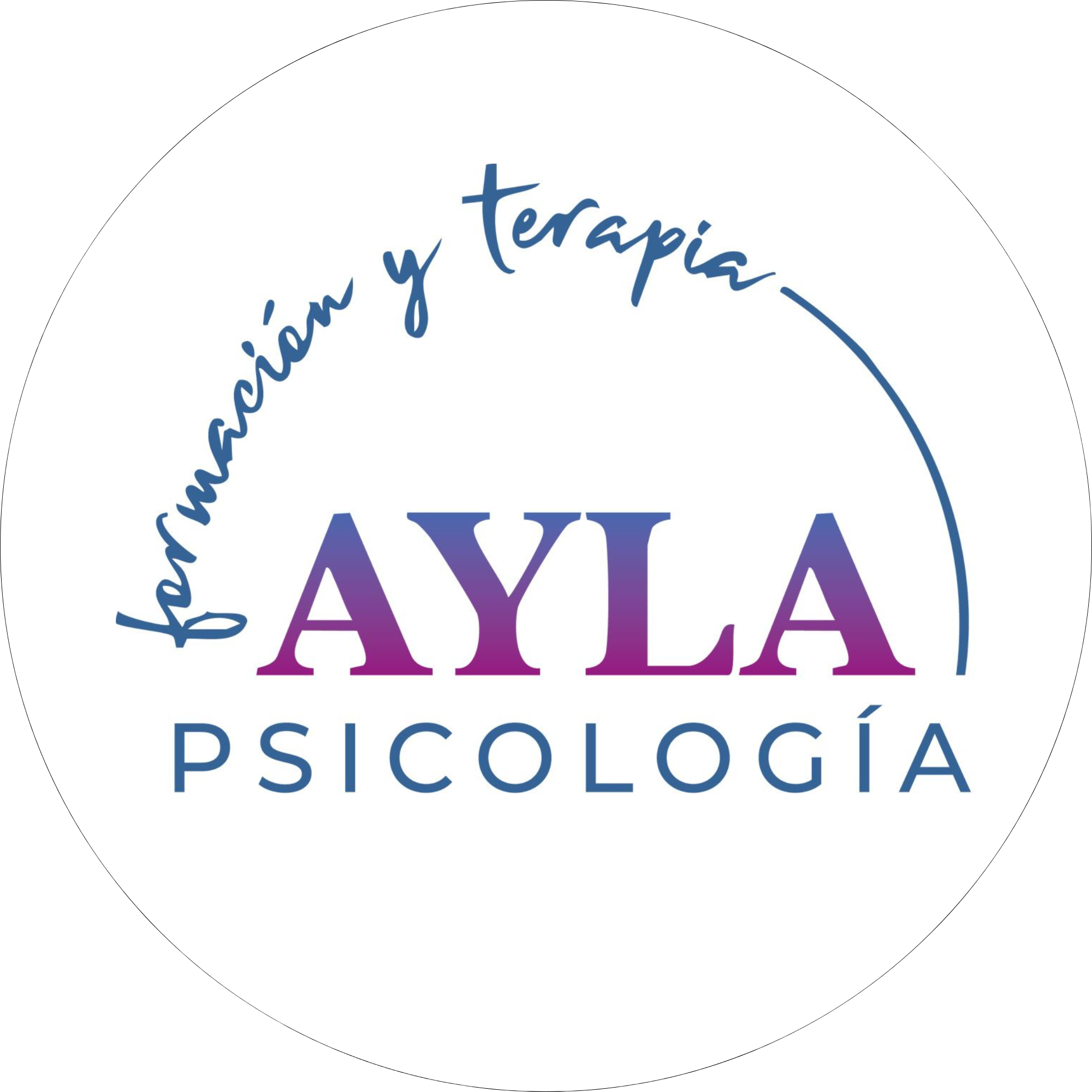 Logo redondo Ayla Centro de Formación y Psicología